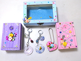 簡単キラキラ小物を作ろう