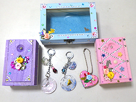 簡単キラキラ小物を作ろう