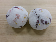 バラのバスボムを作ろう