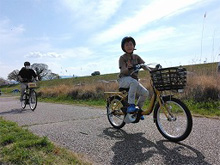 電動自転車体験コーナー