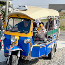 トゥクトゥク乗車体験