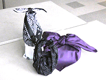 「ふろしきで包もう」