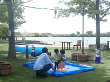 夏限定!水遊び広場