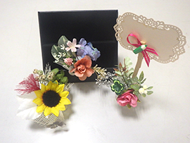 花と遊ぶ 楽々フラワーアレジメント