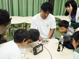 秋の特別講座 夜鳴く虫をさがそう!