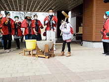 新春もちつき体験