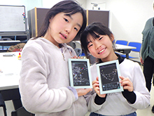 ラインストーンで星座を作ろう!