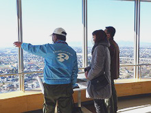 タワー特別ガイド「タワーからのお城巡り!」