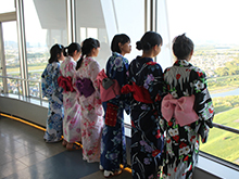 30周年記念!タワーで浴衣に登ろう!