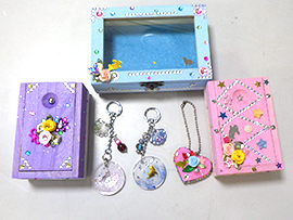 簡単キラキラ小物を作ろう