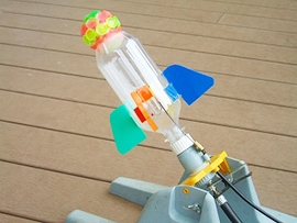 的当てエアーロケット ポケ丸製作教室