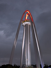 お正月タワーライトアップ