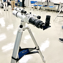 138星空入門「星空観察会」「きみも星空探検隊!望遠鏡を操作してみよう」
